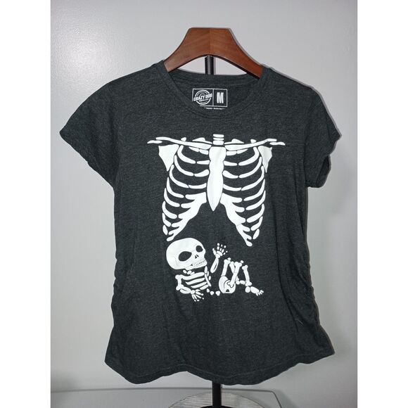 CRAZY DOG T-Shirts, Maternity - Skeleton, Size M - Picture 1 of 4